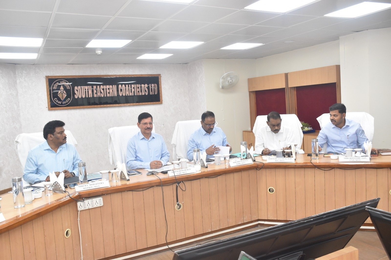 SECL मुख्यालय बिलासपुर में महाप्रबंधक समन्वय बैठक सम्पन्न, Coal Sampling Surveillance Portal लॉन्च
