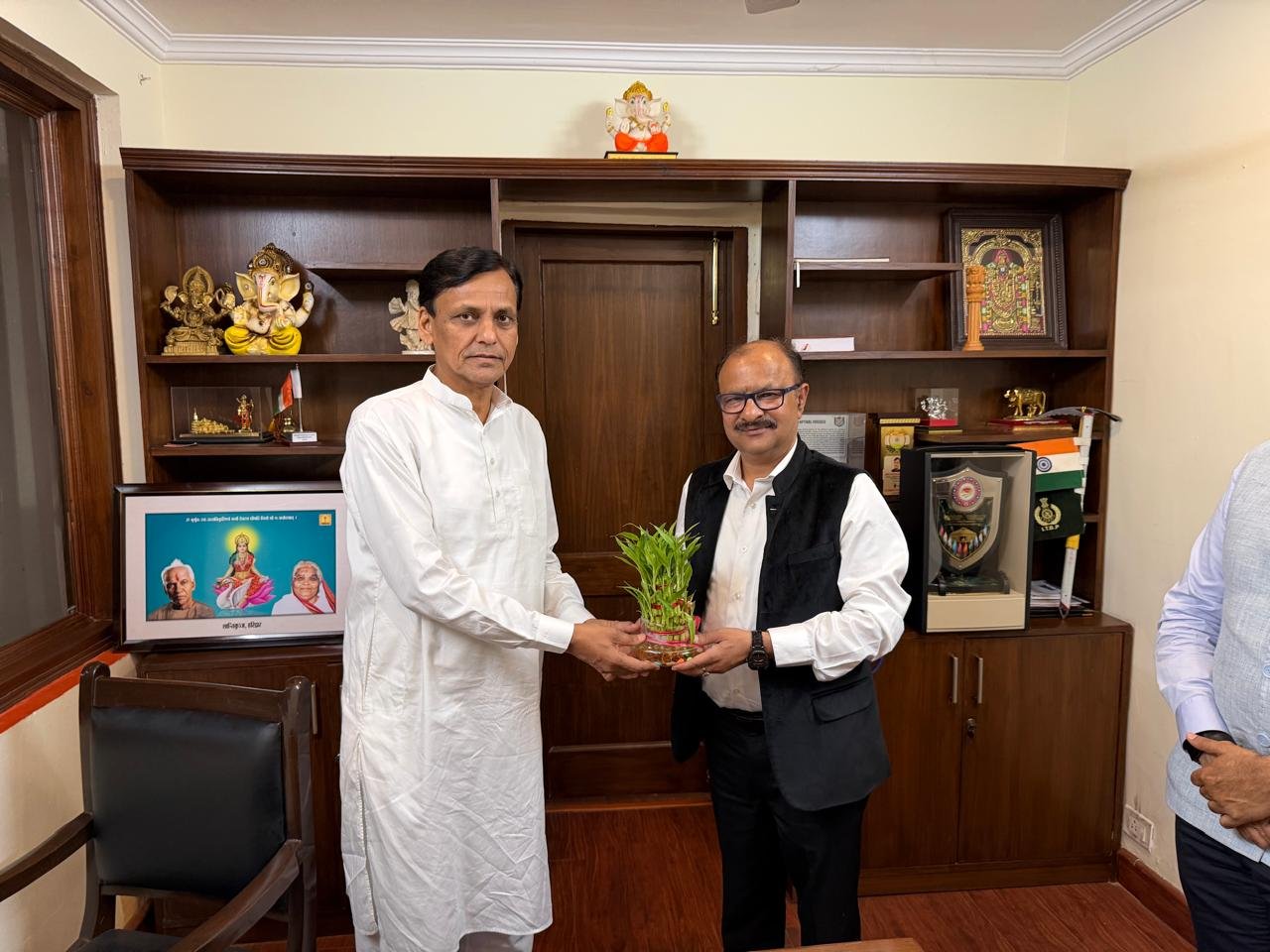 गृह राज्य मंत्री नित्यानंद राय से मिले BCCL CMD, कोयला खनन सुरक्षा और निर्बाध उत्पादन पर हुई अहम चर्चा